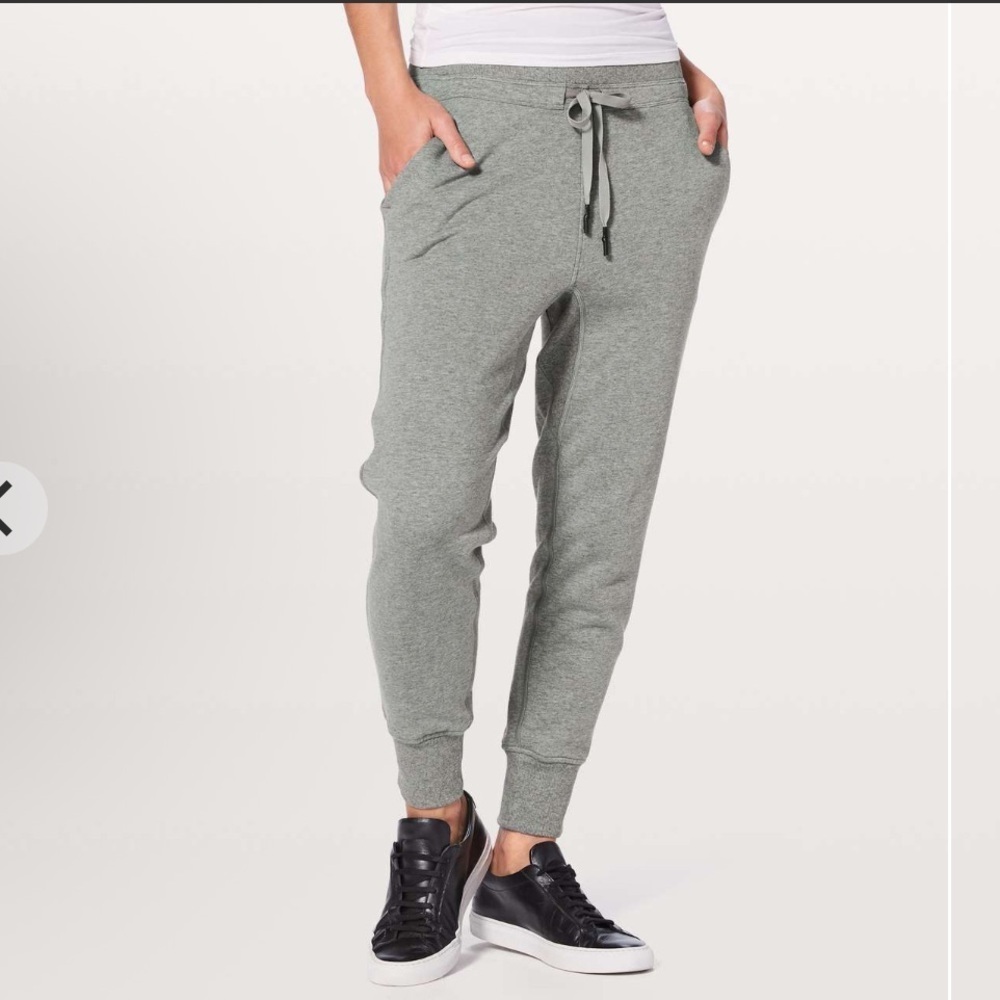 lululemon athletica Press Pause Gray Joggers-25.5"